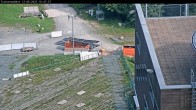Archiv Foto Webcam Willingen: Blick Schanzentisch der Skisprungschanze 15:00