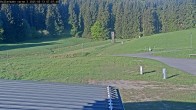 Archiv Foto Webcam Willingen - Blick Rollerbahn der Biathlon Arena 06:00