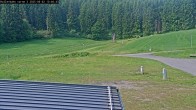 Archiv Foto Webcam Willingen - Blick Rollerbahn der Biathlon Arena 09:00
