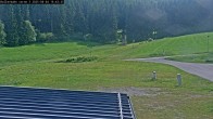 Archiv Foto Webcam Willingen - Blick Rollerbahn der Biathlon Arena 15:00