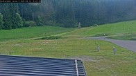 Archiv Foto Webcam Willingen - Blick Rollerbahn der Biathlon Arena 17:00
