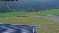 Archiv Foto Webcam Willingen - Blick Rollerbahn der Biathlon Arena 13:00