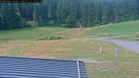 Archiv Foto Webcam Willingen - Blick Rollerbahn der Biathlon Arena 09:00