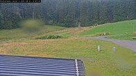 Archiv Foto Webcam Willingen - Blick Rollerbahn der Biathlon Arena 09:00