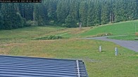 Archiv Foto Webcam Willingen - Blick Rollerbahn der Biathlon Arena 09:00