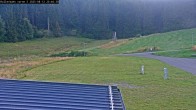 Archiv Foto Webcam Willingen - Blick Rollerbahn der Biathlon Arena 19:00