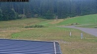 Archiv Foto Webcam Willingen - Blick Rollerbahn der Biathlon Arena 08:00