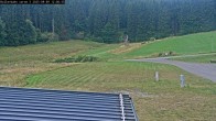 Archiv Foto Webcam Willingen - Blick Rollerbahn der Biathlon Arena 09:00