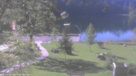 Archived image Webcam Oberstdorf: Freibergsee Sunbathing Area 09:00