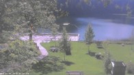 Archived image Webcam Oberstdorf: Freibergsee Sunbathing Area 11:00