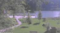 Archived image Webcam Oberstdorf: Freibergsee Sunbathing Area 13:00