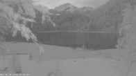 Archived image Webcam Oberstdorf: Freibergsee Sunbathing Area 06:00