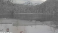 Archived image Webcam Oberstdorf: Freibergsee Sunbathing Area 15:00