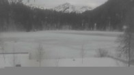 Archived image Webcam Oberstdorf: Freibergsee Sunbathing Area 09:00