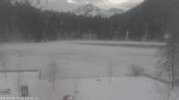 Archived image Webcam Oberstdorf: Freibergsee Sunbathing Area 11:00