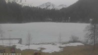 Archived image Webcam Oberstdorf: Freibergsee Sunbathing Area 15:00