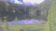 Archived image Webcam Oberstdorf: Freibergsee Sunbathing Area 07:00