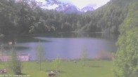 Archived image Webcam Oberstdorf: Freibergsee Sunbathing Area 09:00