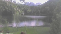 Archived image Webcam Oberstdorf: Freibergsee Sunbathing Area 15:00