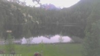 Archived image Webcam Oberstdorf: Freibergsee Sunbathing Area 19:00