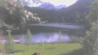 Archived image Webcam Oberstdorf: Freibergsee Sunbathing Area 15:00