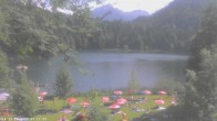 Archiv Foto Webcam Oberstdorf: Freibergsee Liegewiese 15:00