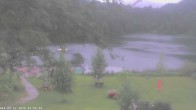 Archived image Webcam Oberstdorf: Freibergsee Sunbathing Area 17:00