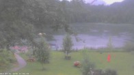 Archived image Webcam Oberstdorf: Freibergsee Sunbathing Area 19:00