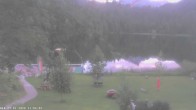 Archiv Foto Webcam Oberstdorf: Freibergsee Liegewiese 19:00