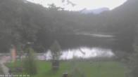 Archived image Webcam Oberstdorf: Freibergsee Sunbathing Area 13:00