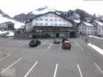 Archiv Foto Webcam Stuben am Arlberg - Blick auf das Après Post Hotel 06:00