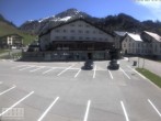 Archiv Foto Webcam Stuben am Arlberg - Blick auf das Après Post Hotel 09:00