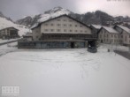 Archiv Foto Webcam Stuben am Arlberg - Blick auf das Après Post Hotel 09:00