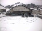 Archiv Foto Webcam Stuben am Arlberg - Blick auf das Après Post Hotel 11:00