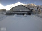 Archiv Foto Webcam Stuben am Arlberg - Blick auf das Après Post Hotel 09:00