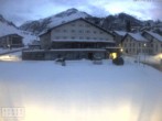 Archiv Foto Webcam Stuben am Arlberg - Blick auf das Après Post Hotel 06:00