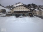 Archiv Foto Webcam Stuben am Arlberg - Blick auf das Après Post Hotel 15:00