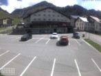 Archiv Foto Webcam Stuben am Arlberg - Blick auf das Après Post Hotel 09:00
