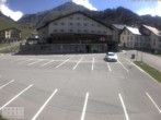 Archiv Foto Webcam Stuben am Arlberg - Blick auf das Après Post Hotel 09:00