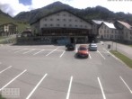 Archiv Foto Webcam Stuben am Arlberg - Blick auf das Après Post Hotel 09:00