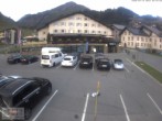 Archiv Foto Webcam Stuben am Arlberg - Blick auf das Après Post Hotel 19:00