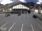 Archiv Foto Webcam Stuben am Arlberg - Blick auf das Après Post Hotel 13:00
