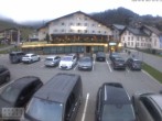 Archiv Foto Webcam Stuben am Arlberg - Blick auf das Après Post Hotel 19:00