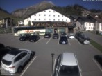 Archiv Foto Webcam Stuben am Arlberg - Blick auf das Après Post Hotel 15:00