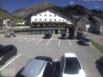 Archiv Foto Webcam Stuben am Arlberg - Blick auf das Après Post Hotel 11:00