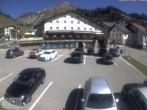 Archiv Foto Webcam Stuben am Arlberg - Blick auf das Après Post Hotel 11:00