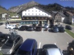 Archiv Foto Webcam Stuben am Arlberg - Blick auf das Après Post Hotel 11:00