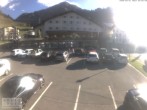 Archiv Foto Webcam Stuben am Arlberg - Blick auf das Après Post Hotel 08:00