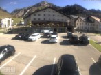 Archiv Foto Webcam Stuben am Arlberg - Blick auf das Après Post Hotel 09:00