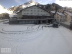 Archiv Foto Webcam Stuben am Arlberg - Blick auf das Après Post Hotel 07:00